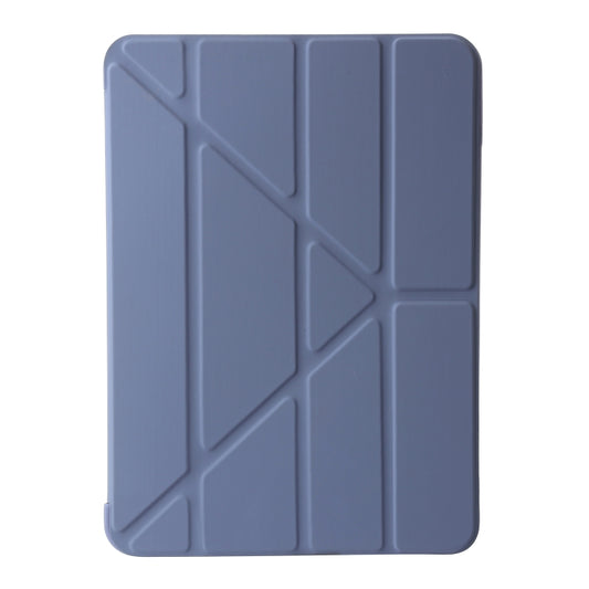 For iPad Air 13 2025 / 2024 TPU Deformation Flip Leather Tablet Case with Holder(Purple) by buy2fix
