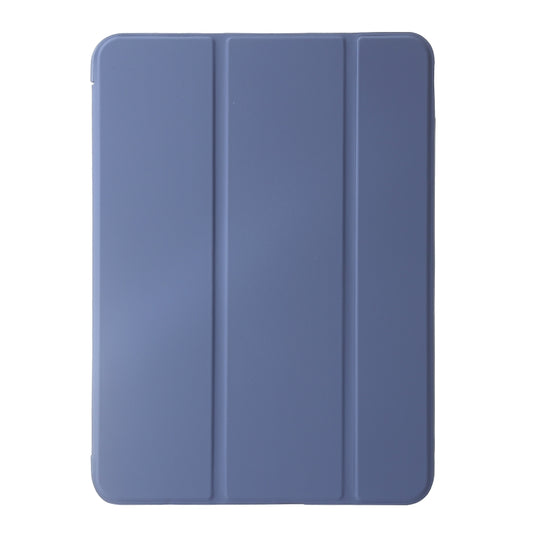 For iPad Air 13 2025 / 2024 Three-fold Holder Flip Tablet Leather Case(Purple) by buy2fix