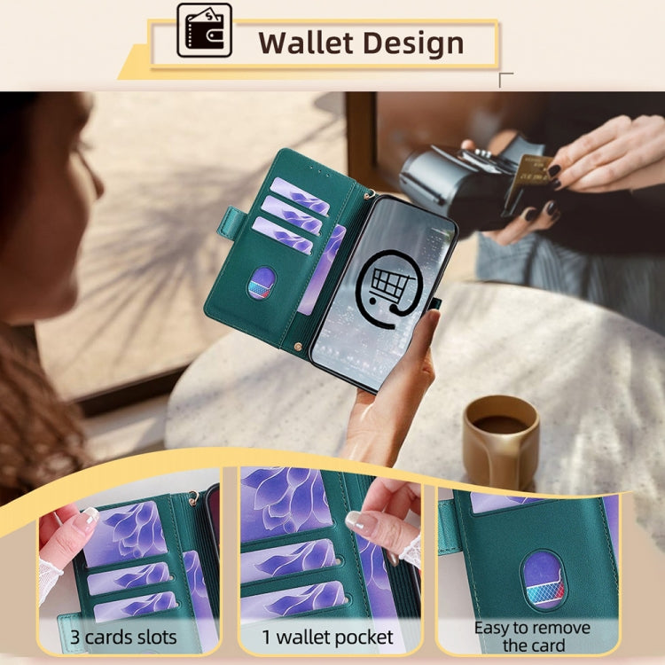 For Xiaomi Redmi K70 5G / K70 Pro 5G Crossbody Chain Leather Phone Case(Green) by buy2fix