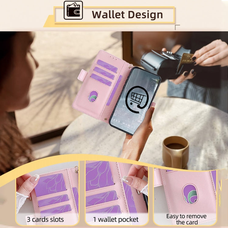 For Xiaomi Redmi K70 5G / K70 Pro 5G Crossbody Chain Leather Phone Case(Pink) by buy2fix