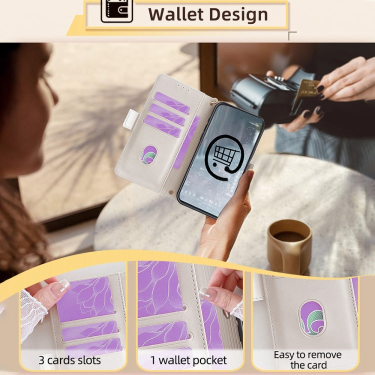 For Xiaomi Redmi K70 5G / K70 Pro 5G Crossbody Chain Leather Phone Case(White) by buy2fix