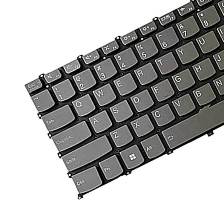 For Lenovo IdeaPad 5 / Yoga Slim 7 Pro US Version Laptop Backlight Keyboard, F10 Key with Phone Icon(Grey) by buy2fix
