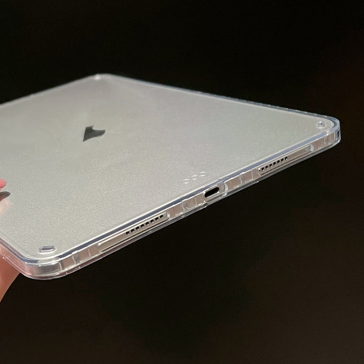 For iPad Pro 13 2025 / 2024 Suck Pen Clear Acrylic Tablet Case(Transparent) by buy2fix