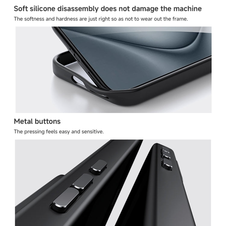 For Huawei Pura 70 Ultra Frosted 360 Rotating Holder Magnetic Full Coverage Shockproof Phone Case(Black) by buy2fix