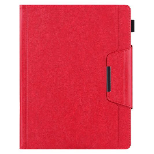 For iPad Pro 13 2025 / 2024 Solid Color Metal Buckle Leather Smart Tablet Case(Red) by buy2fix