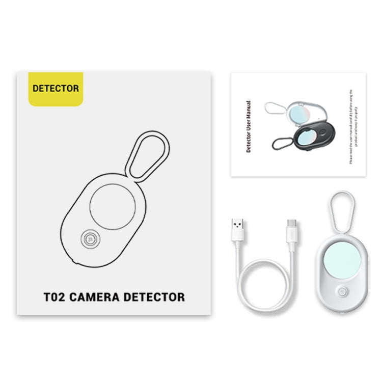 T02 Smart Infrared Camera Detector Anti-Sneak Shooting Scanner(Black) by buy2fix