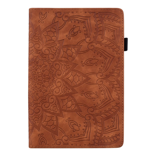 For iPad Pro 13 2025 / 2024 Calf Texture Embossed Leather Tablet Case(Brown) by buy2fix