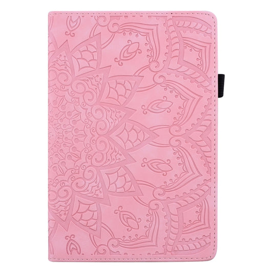 For iPad Pro 13 2025 / 2024 Calf Texture Embossed Leather Tablet Case(Pink) by buy2fix