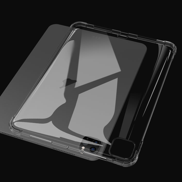For iPad Pro 11 2025 / 2024 Highly Transparent TPU Full Thicken Corners Shockproof Protective Case(Transparent) by buy2fix