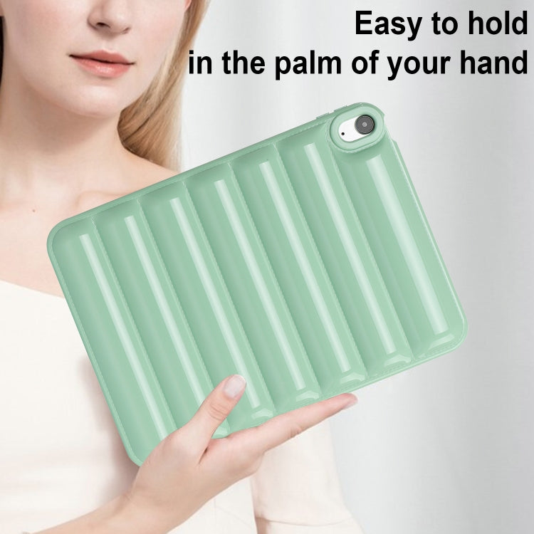 For iPad Air 11 2025 / 2024 Eiderdown Cushion Shockproof Tablet Case(Green) by buy2fix
