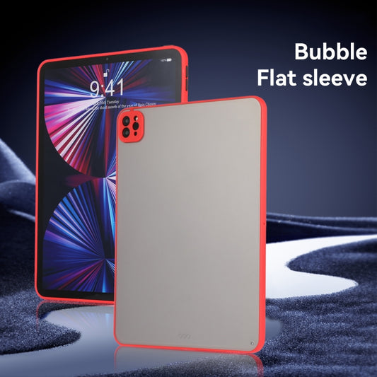 For iPad Pro 12.9 2022/2021/2020/2018 Skin Feel 2 in 1 PC Hybrid TPU Tablet Case(Red) - iPad Pro 12.9 (2022/2021) Cases by buy2fix | Online Shopping UK | buy2fix