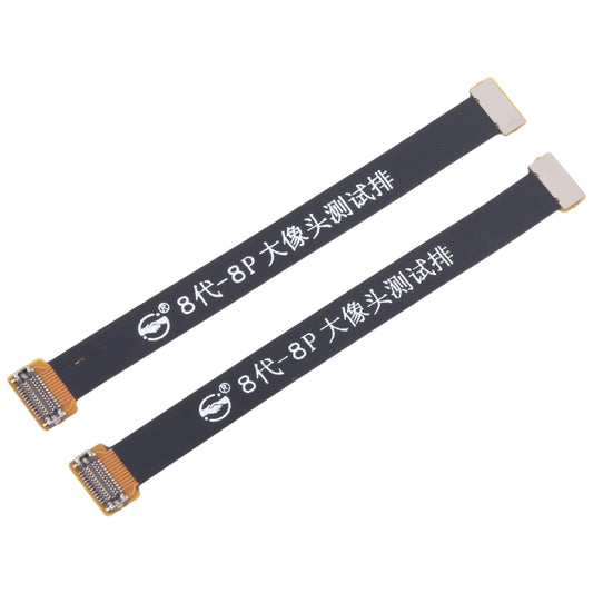For iPhone 8 / 8 Plus 2pcs/Set Rear Camera Extension Test Flex Cable by buy2fix