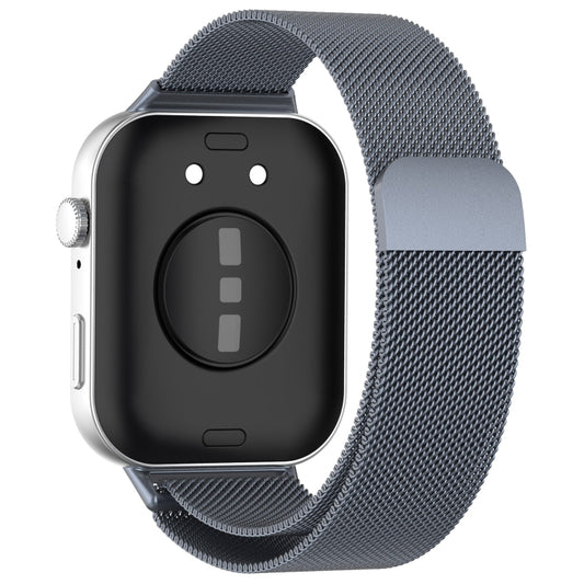 For Huawei Watch Fit3 Milanese Metal Watch Band(Space Grey) by buy2fix