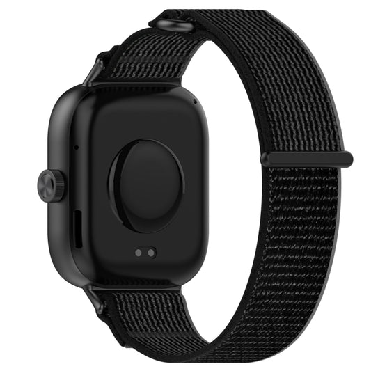 For Xiaomi Smart Band 9 Pro / 8 Pro Loop Nylon Watch Band(Black Grey) by buy2fix