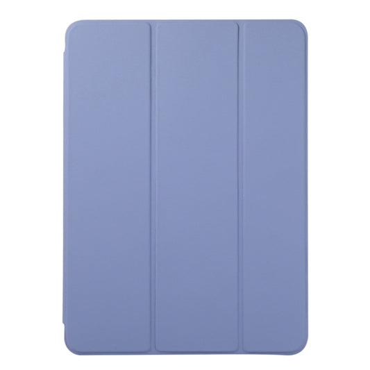 For iPad Pro 13 2025 / 2024 Double-sided Clip Non-buckle Magnetic PU Smart Tablet Case(Purple) by buy2fix