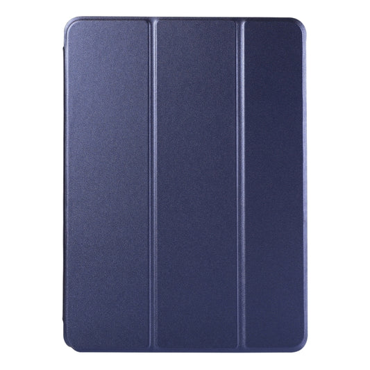For iPad Pro 13 2025 / 2024 Double-sided Clip Non-buckle Magnetic PU Smart Tablet Case(Dark Blue) by buy2fix