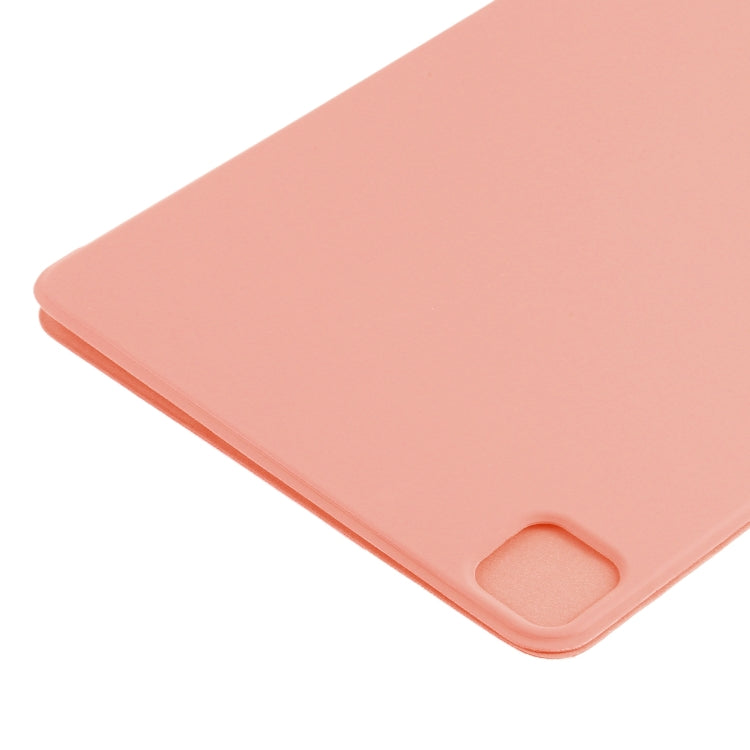 For iPad Pro 11 2025 / 2024 Double-sided Clip Non-buckle Magnetic PU Smart Tablet Case(Orange) by buy2fix