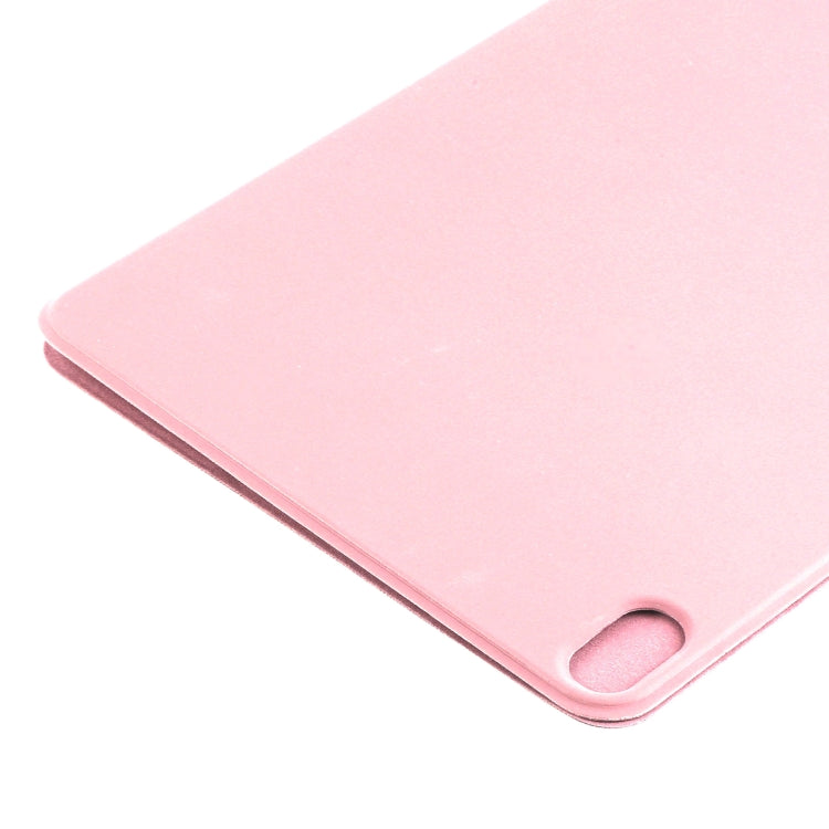 For iPad Air 11 2025 / 2024 Double-sided Clip Non-buckle Magnetic PU Smart Tablet Case(Rose Gold) by buy2fix