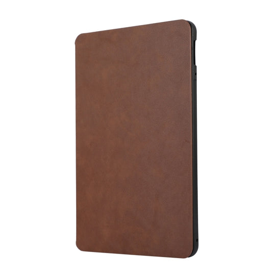 For iPad Air 11 2024 / Air 11 2025 TPU Flip Tablet Protective Leather Case(Brown) by buy2fix