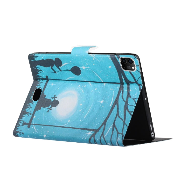 For iPad Pro 11 2025 / 2024 Voltage Coloured Drawing Smart Leather Tablet Case(Lovers) by buy2fix