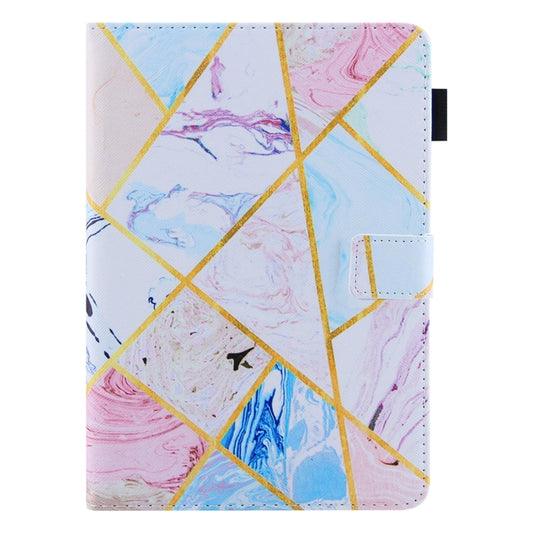 For iPad Pro 11 2025 / 2024 Colored Drawing Leather Smart Tablet Case(Geometric Marble) by buy2fix