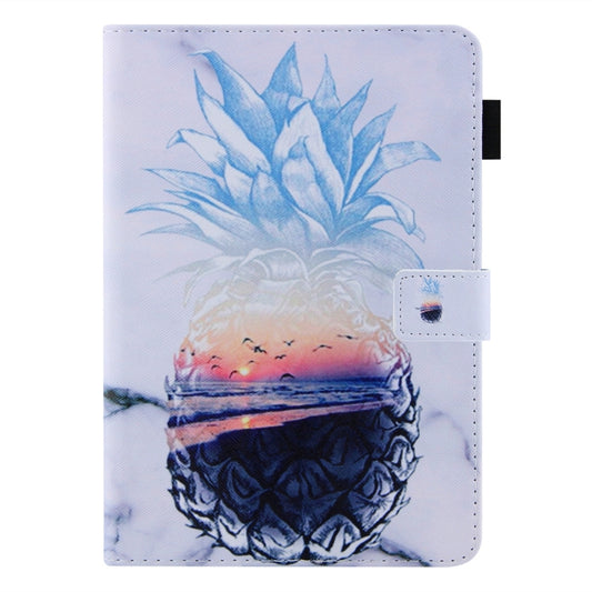 For iPad Pro 11 2025 / 2024 Colored Drawing Leather Smart Tablet Case(Ocean Pineapple) by buy2fix