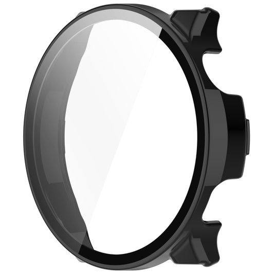 For COROS Pace 2 PC + Tempered Film Integrated Watch Protective Case(Black) by buy2fix