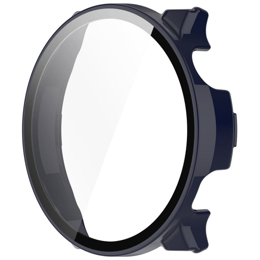 For COROS Pace 2 PC + Tempered Film Integrated Watch Protective Case(Ink Blue) by buy2fix