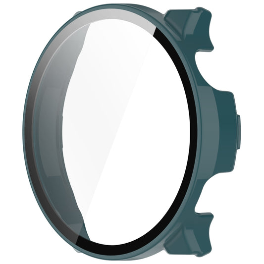 For COROS Pace 2 PC + Tempered Film Integrated Watch Protective Case(Pine Green) by buy2fix