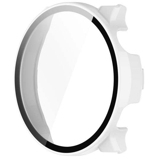 For COROS Pace 2 PC + Tempered Film Integrated Watch Protective Case(White) by buy2fix