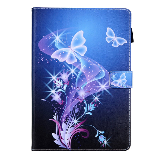 For iPad Pro 11 2025 / 2024 Colored Drawing Leather Smart Tablet Case(Fantasy Butterfly) by buy2fix