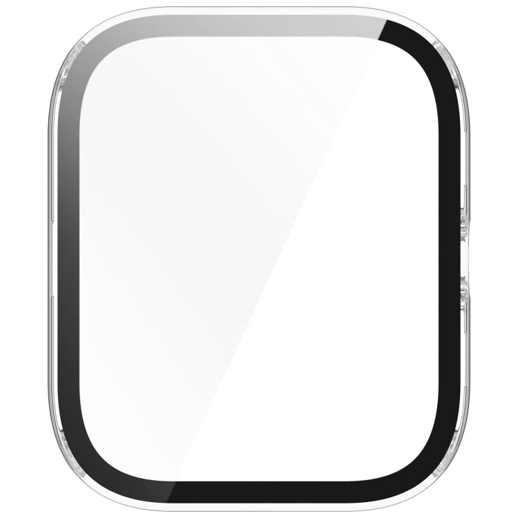 For Xiaomi HayLou GST/GST Lite/RS4 Plus PC + Tempered Film Integrated Watch Protective Case(Transparent) by buy2fix