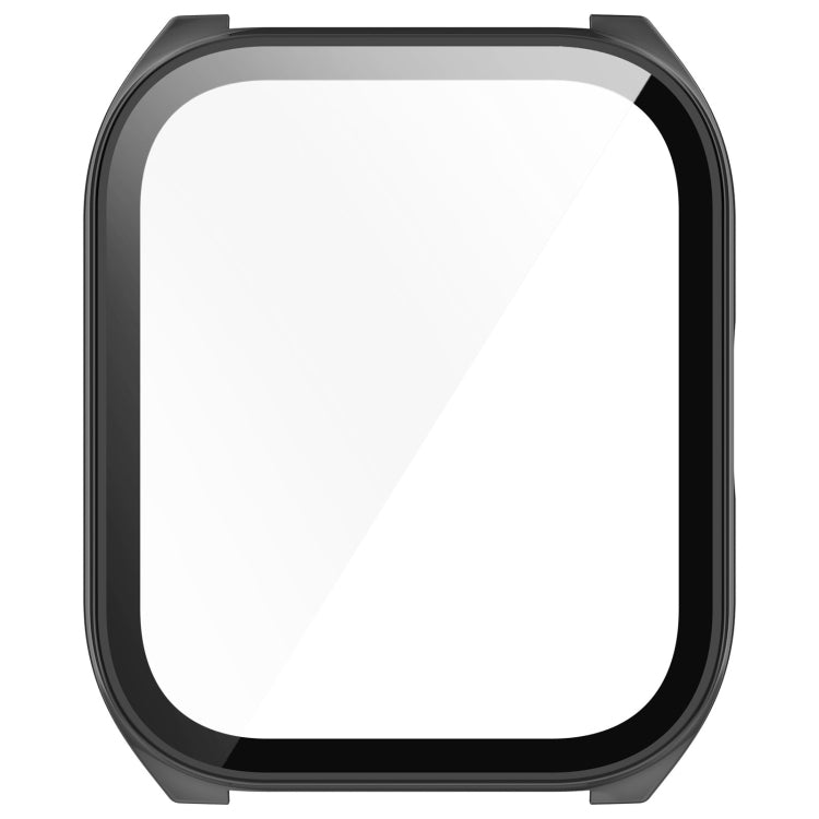 For Xiaomi HayLou Smart Watch 2 Pro PC + Tempered Film Integrated Watch Protective Case(Black) by buy2fix