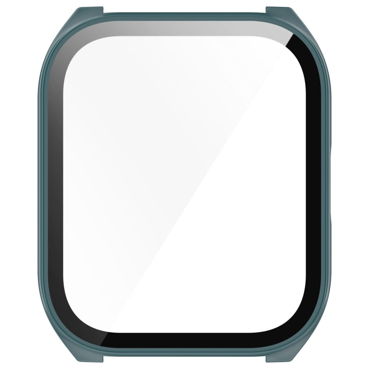 For Xiaomi HayLou Smart Watch 2 Pro PC + Tempered Film Integrated Watch Protective Case(Pine Green) by buy2fix