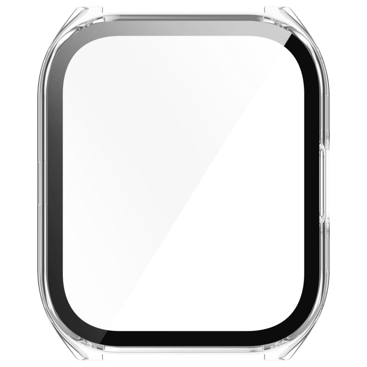 For Xiaomi HayLou Smart Watch 2 Pro PC + Tempered Film Integrated Watch Protective Case(Transparent) by buy2fix