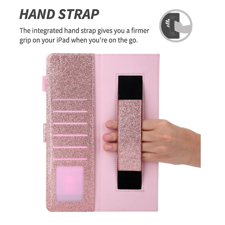 For iPad Pro 11 2025 / 2024 Business Style Horizontal Flip Leather Smart Tablet Case with Holder(Rose Gold) by buy2fix