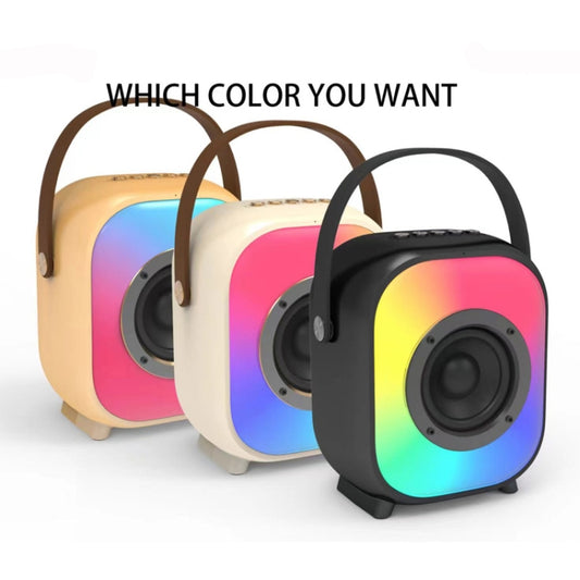 NR168D 10W Portable Outdoor Colorful Bluetooth Speaker Subwoofer(Coffee) by buy2fix