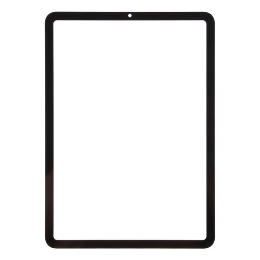 For iPad Air 5 Front Screen Outer Glass Lens with OCA Optically Clear Adhesive(Black) by buy2fix
