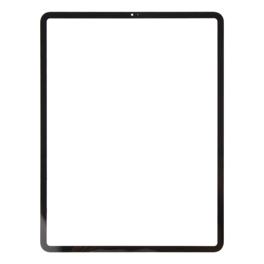 For iPad Pro 12.9 2018 2020 Front Screen Outer Glass Lens with OCA Optically Clear Adhesive(Black) by buy2fix
