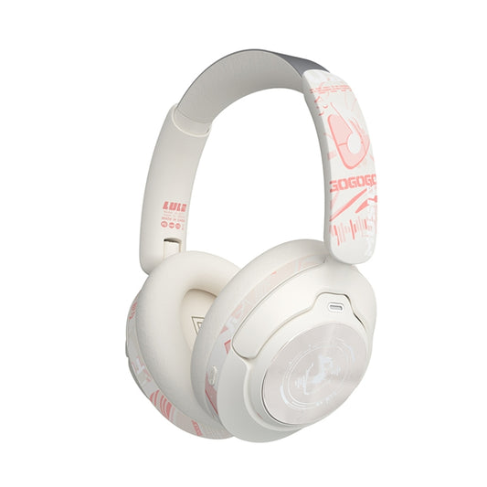 GT1 Head Mounted Gaming Noise Reduction Bluetooth Earphone(White) by buy2fix