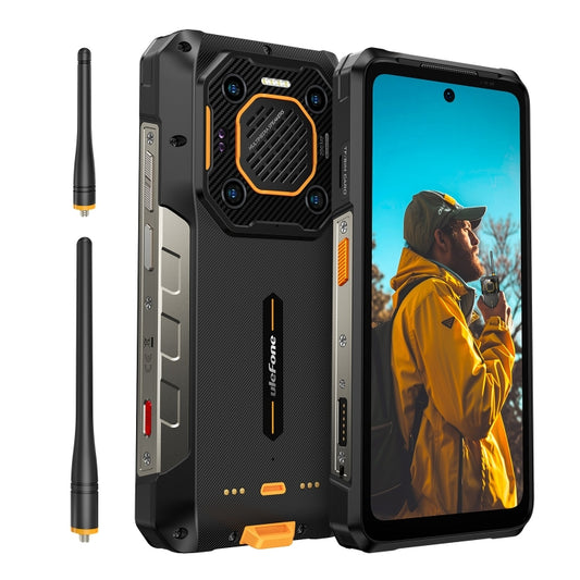 Ulefone Armor 26 Ultra Walkie-Talkie Version Rugged Phone, 12GB+512GB, 6.78 inch Android 13 MediaTek Dimensity 8020 Octa Core, Network: 5G, NFC(Black) by Ulefone
