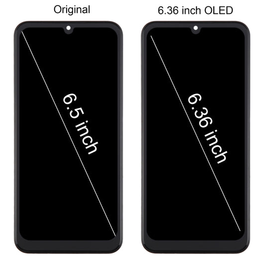 For Samsung Galaxy A24 SM-A245F 6.36inch OLED LCD Screen Digitizer Full Assembly with Frame - LCD Screen by buy2fix | Online Shopping UK | buy2fix