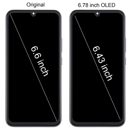 For Samsung Galaxy A34 SM-A346B 6.43inch OLED LCD Screen Digitizer Full Assembly with Frame - LCD Screen by buy2fix | Online Shopping UK | buy2fix