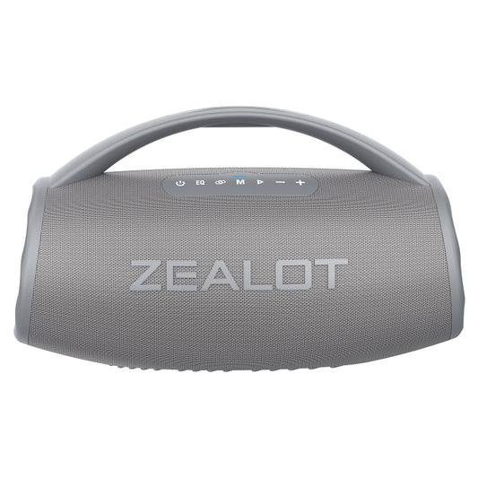 Zealot S97 80W Outdoor Portable RGB Light Bluetooth Speaker(Grey) by ZEALOT