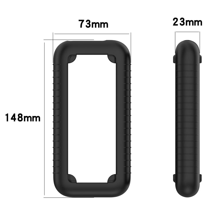 For Apple Vision Pro Accessories Power Bank Storage Silicone Protective Case(Dark Green) by buy2fix