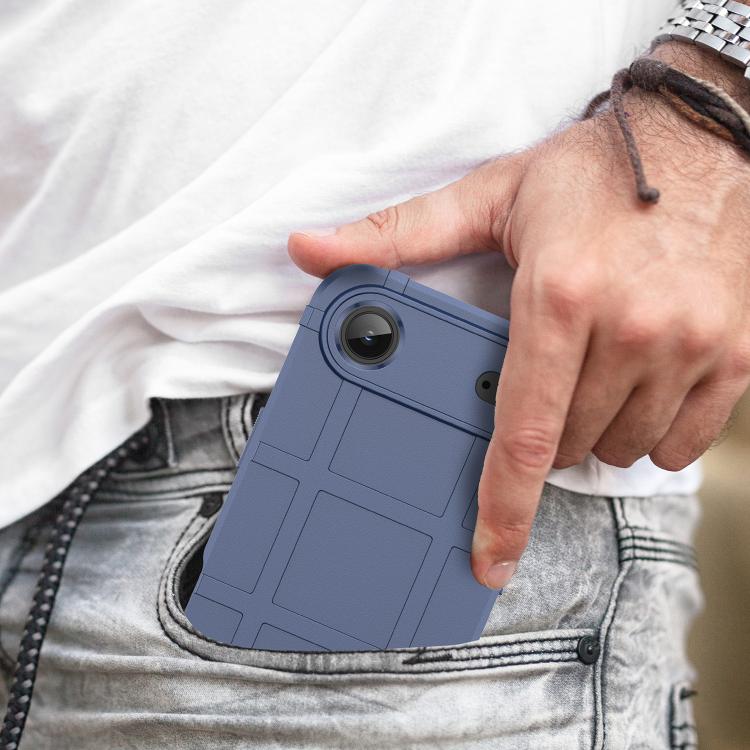 For iPhone Air Full Coverage Shockproof TPU Phone Case(Blue) - iPhone Air Cases by buy2fix | Online Shopping UK | buy2fix