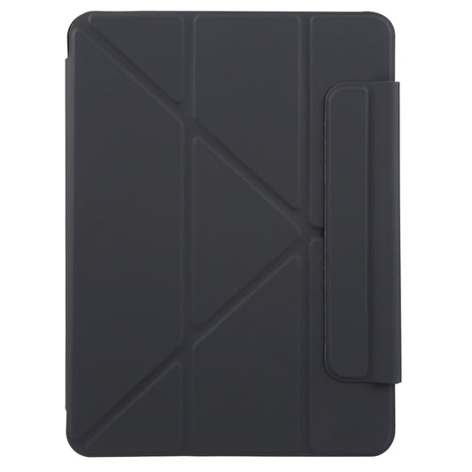 For iPad Pro 11 2025 / 2024 Y-Shape Double-sided Clip Magnetic Smart Tablet Case(Black) by buy2fix