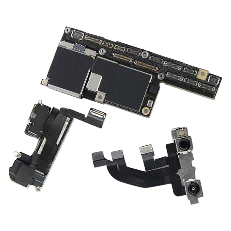 For iPhone X 64G Original Unlocked Mainboard Single SIM E-SIM US Version with Face ID by buy2fix