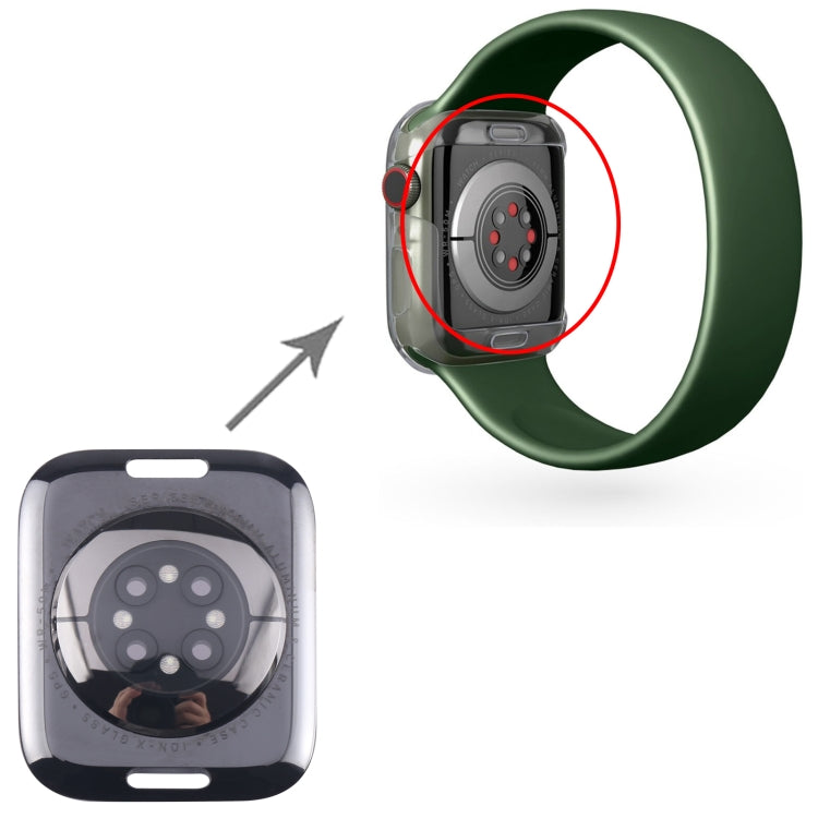 For Apple Watch Series 8 41mm GPS Glass Back Cover With Charging Module by buy2fix