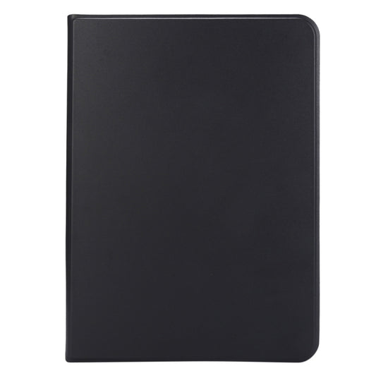 For iPad Air 13 2025 / 2024 Stretch Voltage Plain Leather Smart Tablet Case(Black) by buy2fix